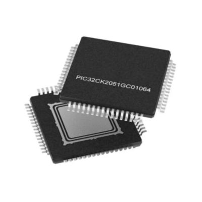 माइक्रोकंट्रोलर MCU PIC32CK2051GC01064-I/3ZB 120MHz ARM माइक्रोकंट्रोलर TQFP-64