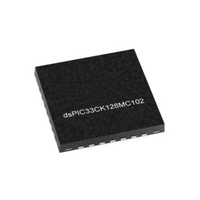 माइक्रोकंट्रोलर MCU DSPIC33CK128MC102-E/2N 16-बिट डिजिटल सिग्नल नियंत्रक UQFN-28