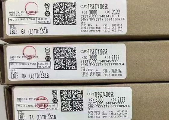 कम शक्ति अनुप्रयोगों के लिए एकीकृत सर्किट चिप TPS62742DSSR स्टेप डाउन कन्वर्टर