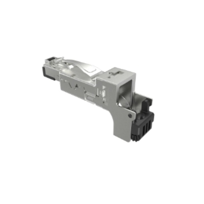 DRP10188310011 कनेक्टर कवर 8POS RJ45 प्लग के साथ 10GBASE-T ईथरनेट कनेक्टर