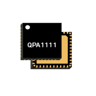 QPA1111 वायरलेस कम्युनिकेशन मॉड्यूल 8.5 10.5GHz 30 वाट GaN पावर एम्पलीफायर QFN-40
