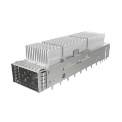 UE62-B162G-021E1 कनेक्टर्स 1x1 QSFP 10.8 मिमी उच्च गर्मी सिंक के साथ पिंजरे कनेक्टर्स