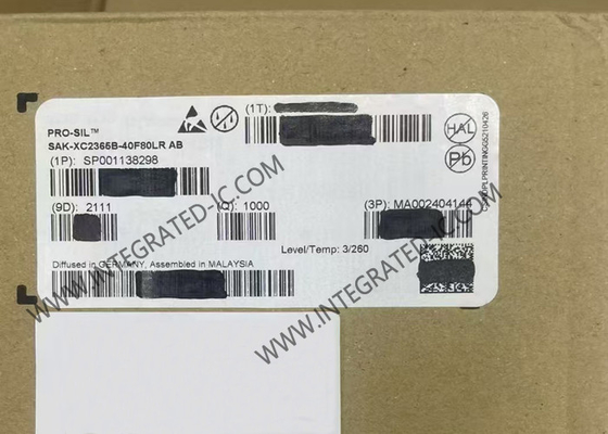 SAK-XC2365B-40F80LRAB माइक्रोकंट्रोलर MCU 16-बिट सिंगल-चिप MCU XC2000 परिवार MCU