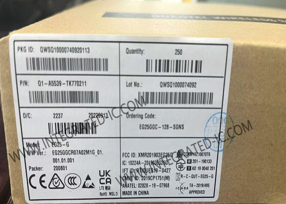 वायरलेस संचार मॉड्यूल EG25GGC-128-SGNS 150Mbps ट्रांससीवर मॉड्यूल 3V से 3.6V