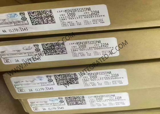 MSP430F5325IPNR माइक्रोकंट्रोलर MCU 25MHz मिश्रित सिग्नल माइक्रोकंट्रोलर