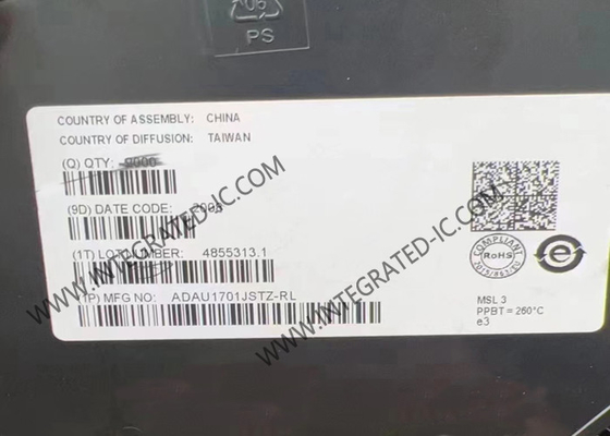 माइक्रोकंट्रोलर MCU ADAU1701JSTZ सिग्माडीएसपी ऑडियो प्रोसेसर दो एडीसी और चार डीएसी के साथ