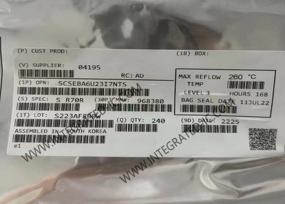 5CSEBA6U23I7NTS फील्ड प्रोग्राम करने योग्य गेट सरणी 925MHz साइक्लोन® वी एसई SoC FPGA UBGA-672