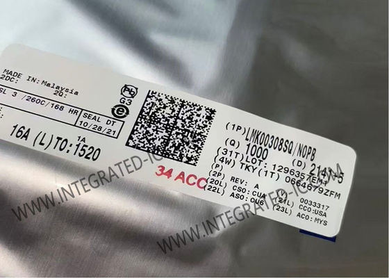 LMK00308SQ एकीकृत सर्किट चिप 3.1GHz 8-आउटपुट अंतर घड़ी बफर WQFN-40