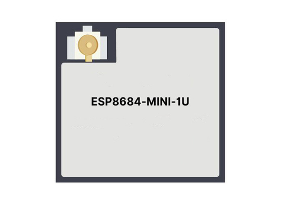 ESP8684-MINI-1U वायरलेस कम्युनिकेशन मॉड्यूल वाई-फाई और बीटी 5 मॉड्यूल 2.4GHz बीटी एलई मॉड्यूल