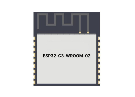 ESP32-C3-WROOM-02-N8 वायरलेस कम्युनिकेशन मॉड्यूल सामान्य प्रयोजन वाई-फाई और बीटी एलई मॉड्यूल 2.4GHz