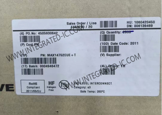 MAX14752EUE एकीकृत सर्किट चिप 72V 8-चैनल एनालॉग मल्टीप्लेक्सर्स TSSOP-16