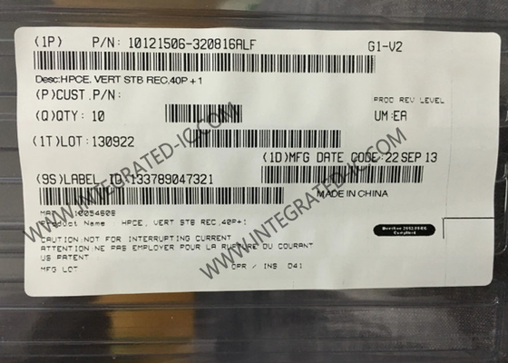 10121506-320816ALF कनेक्टर्स 9A HPCE कार्ड एज कनेक्टर्स मेडिकल के लिए