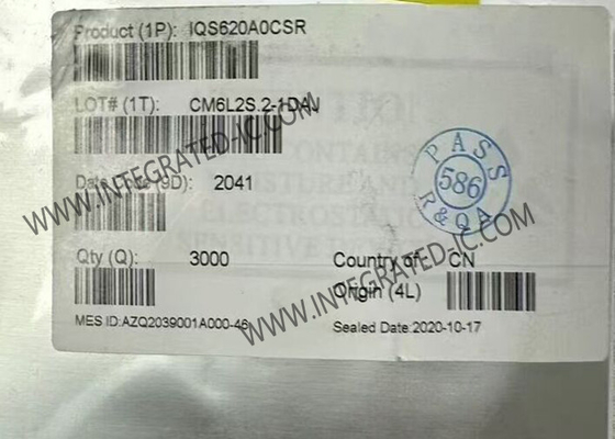 IQS620A0CSR सेंसर आईसी बहुक्रियाशील क्षमतात्मक हॉल प्रभाव प्रेरक सेंसर