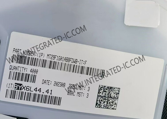 1Gbit मेमोरी IC MT29F1G01ABBFDWB-IT:F 8-UPDFN इंटीग्रेटेड सर्किट चिप 83MHz