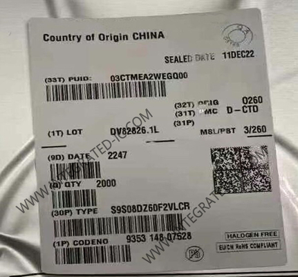 S9S08DZ60F2VLCR माइक्रोकंट्रोलर MCU 40MHz 8-बिट माइक्रोकंट्रोलर IC LQFP-32 8-बिट MCU