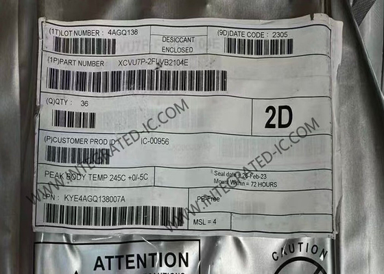 फील्ड प्रोग्राम करने योग्य गेट सरणी XCVU7P-2FLVB2104E 24.1Mbit Virtex अल्ट्रास्केल प्रोग्राम करने योग्य लॉजिक आईसी