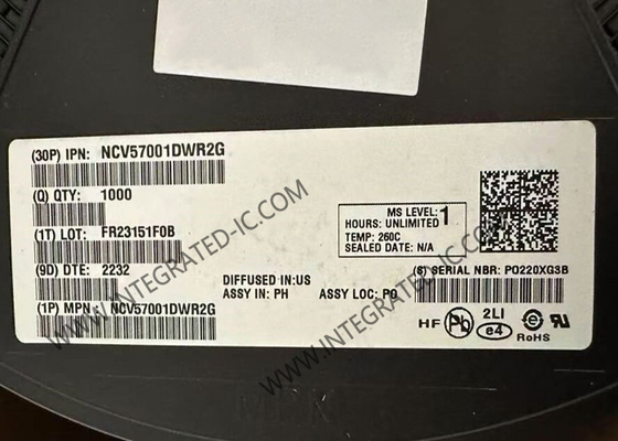 एकीकृत सर्किट चिप NCV57001DWR2G 1200Vrms 1 चैनल गेट ड्राइवर 16-SOIC