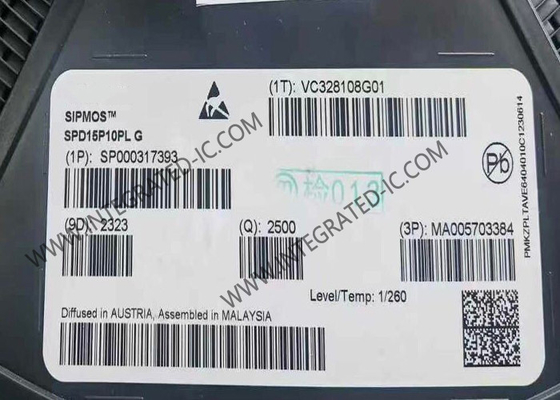 SPD15P10PL एकीकृत सर्किट चिप SIPMOS® पावर-ट्रांसिस्टर 100V पी-चैनल पावर MOSFETs