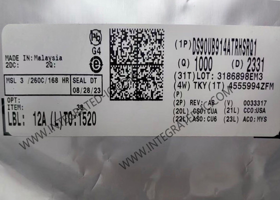DS90UB914ATRHSRQ1 एकीकृत सर्किट चिप उच्च गति FPD-लिंक III Deserializer WQFN-48 पैकेज