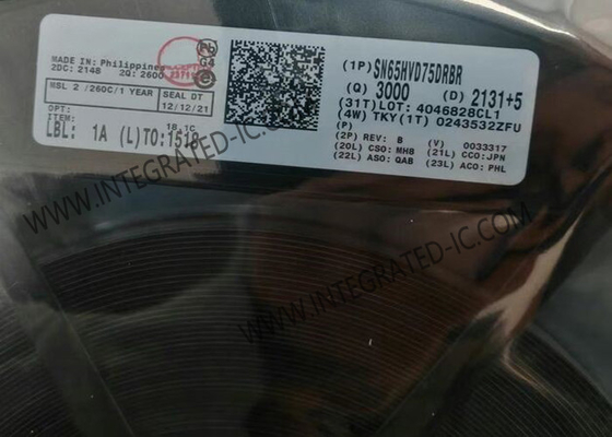 SN65HVD75DRBR एकीकृत सर्किट चिप 3.3V हाफ-डुप्लेक्स RS-485 ट्रांससीवर IC VSON-8