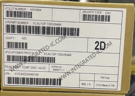 फील्ड प्रोग्राम करने योग्य गेट सरणी XCAU10P-1SBVB484I 3.5 एमबीआईटी आर्टिक्स अल्ट्रास्केल+ फील्ड प्रोग्राम करने योग्य गेट सरणी