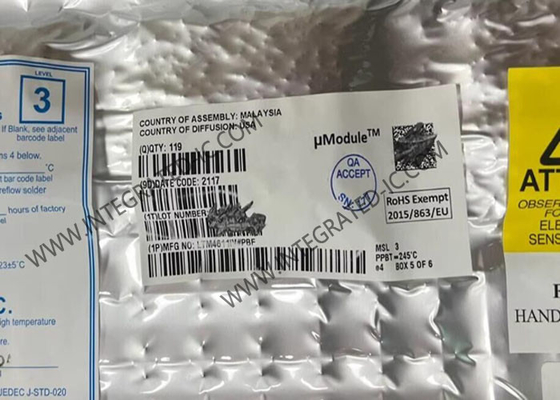 LTM4611IV एकीकृत सर्किट चिप 15A μModule Buck Regulators LGA-133 Buck कनवर्टर