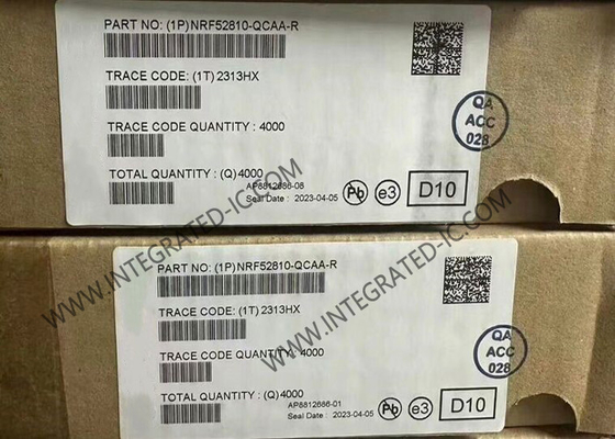 चिप पर RF सिस्टम - SoC NRF52810-QCAA-R ARM Cortex M4 NRF52810 QFN32