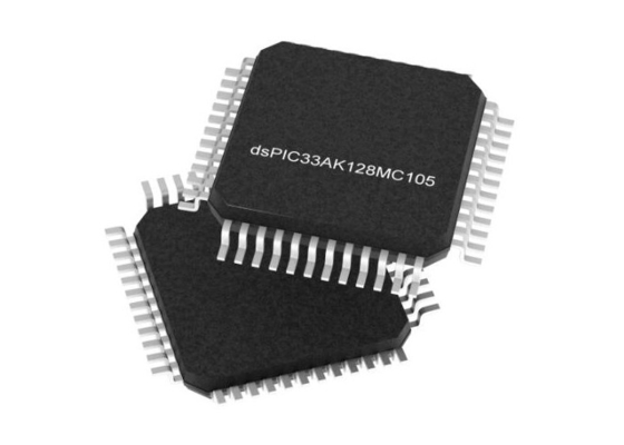 DSPIC33AK128MC105-E/PT माइक्रोकंट्रोलर MCU 32-बिट dsPIC33A डिजिटल सिग्नल नियंत्रक