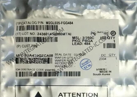 फील्ड प्रोग्राम करने योग्य गेट सरणी M2GL025-FGG484 1.2V FPGA प्रोग्राम करने योग्य तर्क IC 27696LE FBGA-484