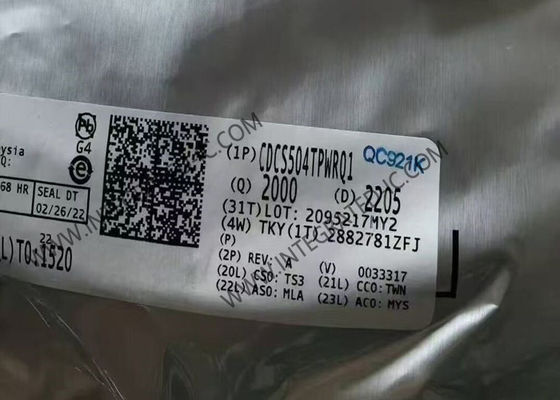 CDCS504TPWRQ1 एकीकृत सर्किट चिप LVCMOS इनपुट क्लॉक बफर चयन योग्य आवृत्ति गुणन के साथ