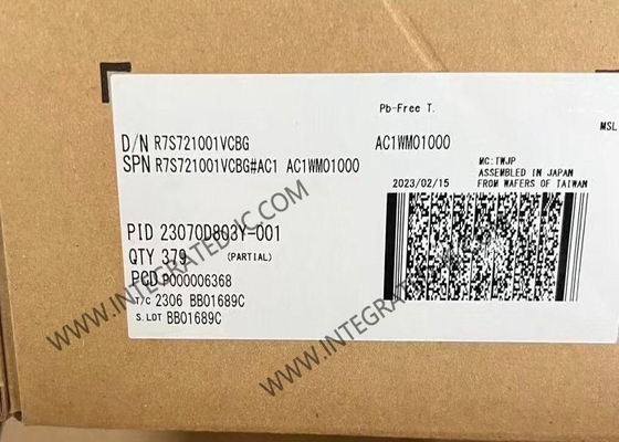 माइक्रोकंट्रोलर MCU R7S721001VCBG 400MHz 32-बिट माइक्रोप्रोसेसर - MPU