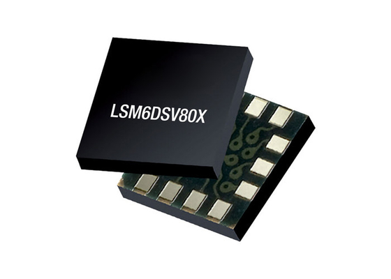 LSM6DSV80XTR सेंसर IC 6अक्ष IMU LGA14 6अक्ष जड़ता माप इकाई
