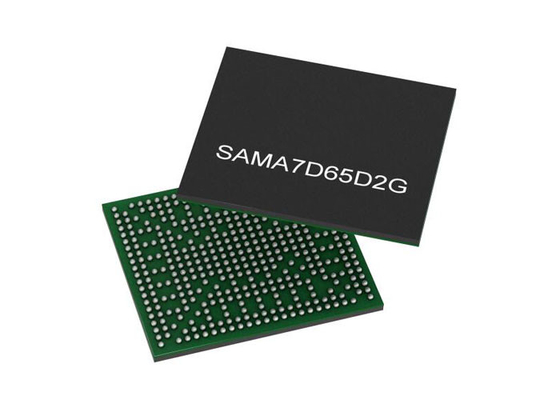 SAMA7D65D2G-V/4UB माइक्रोकंट्रोलर MCU 32 बिट माइक्रोप्रोसेसर 1GHz ARM कॉर्टेक्स A7 SIP