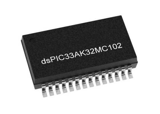 DSPIC33AK32MC102T-E/SS माइक्रो कंट्रोलर MCU 32Bit डिजिटल सिग्नल कंट्रोलर SSOP28