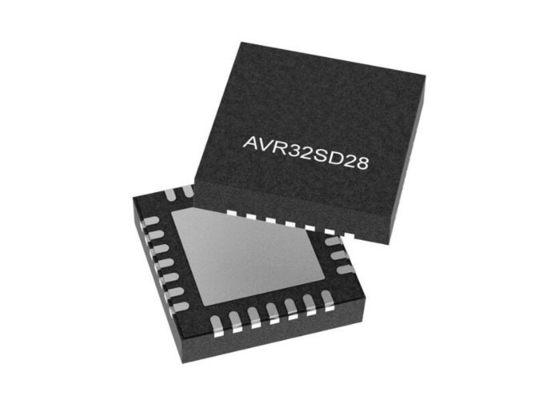 AVR32SD28T-I/3LW माइक्रो कंट्रोलर MCU 8 बिट डुअल कोर MCU VQFN28 AVR SD माइक्रो कंट्रोलर