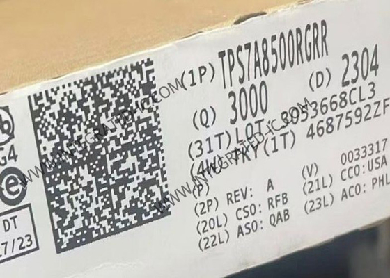 TPS7A8500RGRR एकीकृत सर्किट चिप उच्च सटीकता अल्ट्रा-लो-ड्रॉपआउट वोल्टेज नियामक अच्छी शक्ति के साथ