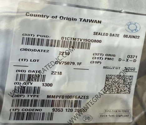 MMPF0100F6AZES इंटीग्रेटेड सर्किट चिप पावर मैनेजमेंट आईसी HVQFN56 कॉन्फ़िगर करने योग्य PMIC