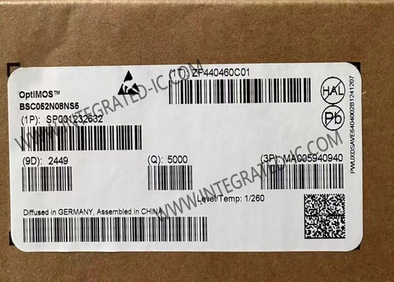BSC052N08NS5 इंटीग्रेटेड सर्किट चिप 80V ऑप्टिमोस™ 5 पावर MOSFET ट्रांजिस्टर दूरसंचार अनुप्रयोगों के लिए