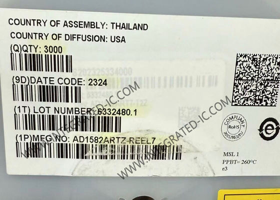 AD1582ARTZ इंटीग्रेटेड सर्किट चिप 2.5V माइक्रोपावर प्रिसिशन सीरीज़ मोड वोल्टेज रेफरेंस