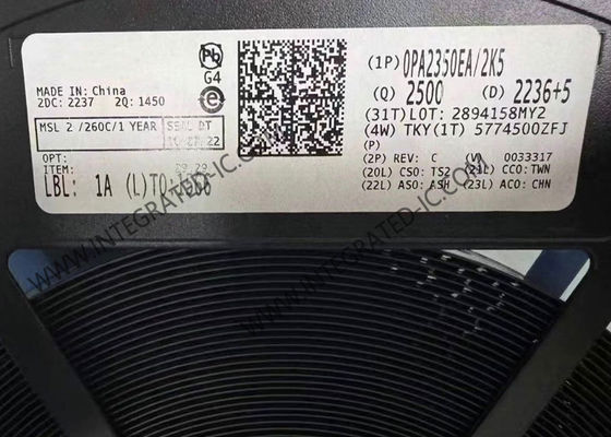 OPA2350EA इंटीग्रेटेड सर्किट चिप डुअल हाई स्पीड लो-नॉइज़ ऑपरेशनल एम्पलीफायर