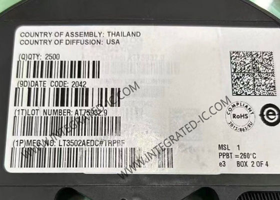 LT3502AEDC इंटीग्रेटेड सर्किट चिप 2.2MHz 500mA स्टेप-डाउन रेगुलेटर DFN-8 पैकेज