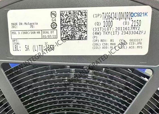 TAS6424LQDKQRQ1 इंटीग्रेटेड सर्किट चिप 4-चैनल ऑटोमोटिव क्लास-डी ऑडियो एम्पलीफायर