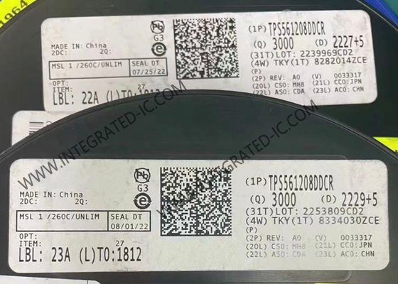 TPS561208DDCR इंटीग्रेटेड सर्किट चिप सिंक्रोनस स्टेप डाउन कनवर्टर 1A बक रेगुलेटर