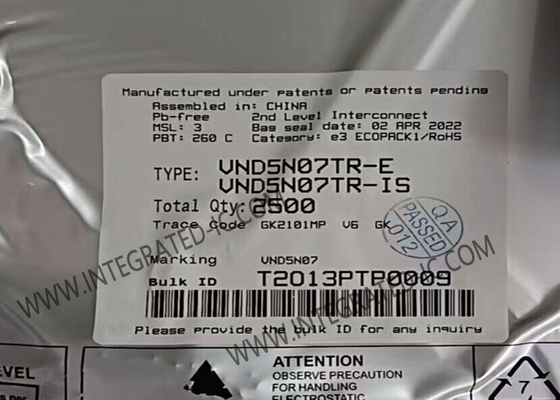 VND5N07TR एकीकृत सर्किट चिप OMNIFET II पूरी तरह से स्वतः संरक्षित पावर MOSFET ट्रांजिस्टर