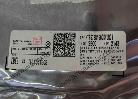 TPS7B8150QKVURQ1 इंटीग्रेटेड सर्किट चिप लो ड्रॉपआउट रेगुलेटर 150mA LDO रेगुलेटर