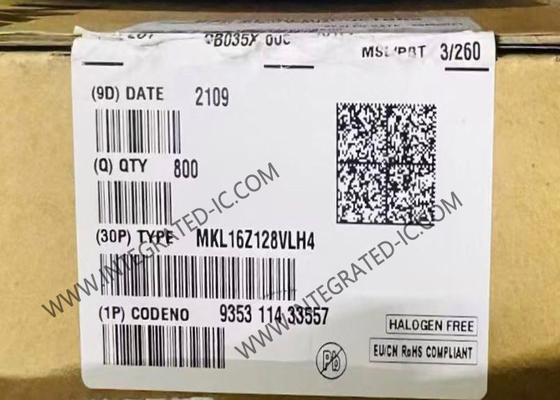 MKL16Z128VLH4 माइक्रोकंट्रोलर MCU Kinetis मुख्यधारा अल्ट्रा-लो पावर 48MHz ARM कॉर्टेक्स M0+ MCU