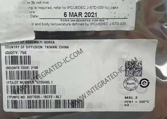 ADF7020-1BCPZ वायरलेस कम्युनिकेशन मॉड्यूल 200kbps उच्च प्रदर्शन FSK/ASK ट्रांससीवर आईसी