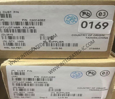 CA3140EZ इंटीग्रेटेड सर्किट चिप 4.5MHz BiMOS ऑपरेशनल एम्पलीफायर PDIP8