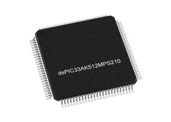 DSPIC33AK512MPS210-I/PT माइक्रोकंट्रोलर MCU 32 बिट DSC 200MHz डिजिटल सिग्नल नियंत्रक