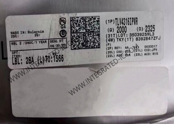 TLV4316IPWR इंटीग्रेटेड सर्किट चिप क्वाड 5.5V 10MHz RRIO ऑपरेशनल एम्पलीफायर